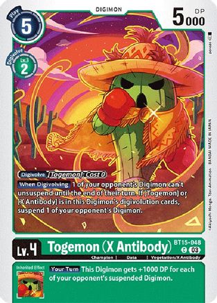 Togemon [BT15-048] (X Antibody) [Exceed Apocalypse] - Trinity Hobby