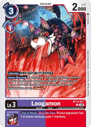 Loogamon [BT15-071] [Exceed Apocalypse] - Trinity Hobby