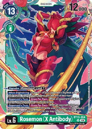 Rosemon [BT15-054] (X Antibody) [Exceed Apocalypse] - Trinity Hobby