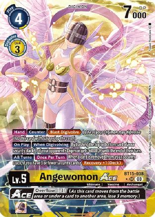 Angewomon Ace [BT15-038] (Alternate Art) [Exceed Apocalypse] - Trinity Hobby