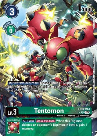 Tentomon [BT15-043] (Alternate Art) [Exceed Apocalypse] - Trinity Hobby