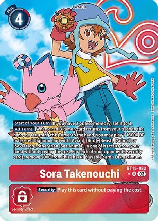 Sora Takenouchi [BT15-082] (Alternate Art) [Exceed Apocalypse] - Trinity Hobby