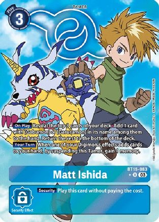 Matt Ishida [BT15-083] (Alternate Art) [Exceed Apocalypse] - Trinity Hobby