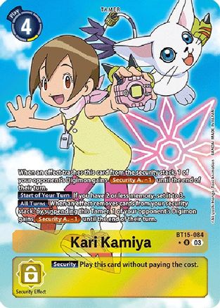 Kari Kamiya [BT15-084] (Alternate Art) [Exceed Apocalypse] - Trinity Hobby