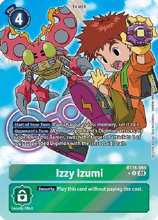 Izzy Izumi [BT15-085] (Alternate Art) [Exceed Apocalypse] - Trinity Hobby