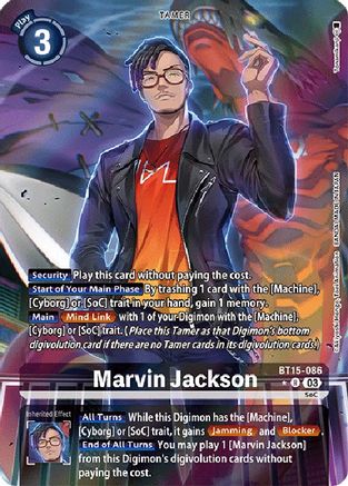Marvin Jackson [BT15-086] (Alternate Art) [Exceed Apocalypse] - Trinity Hobby