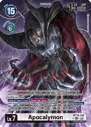 Apocalymon [BT15-102] (Alternate Art) [Exceed Apocalypse] - Trinity Hobby