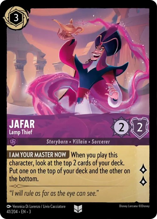 Jafar - Lamp Thief (41/204) [Into the Inklands] - Trinity Hobby