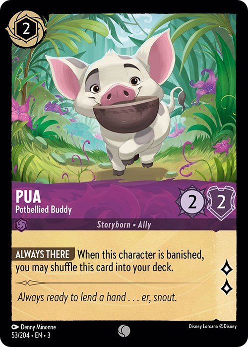 Pua - Potbellied Buddy (53/204) [Into the Inklands] - Trinity Hobby