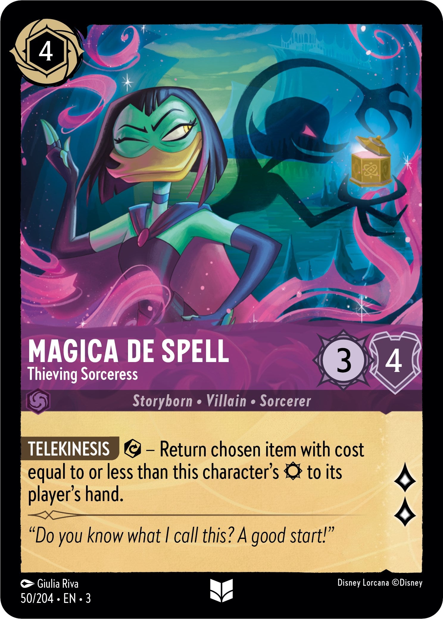 Magica De Spell - Thieving Sorceress (50/204) [Into the Inklands] - Trinity Hobby