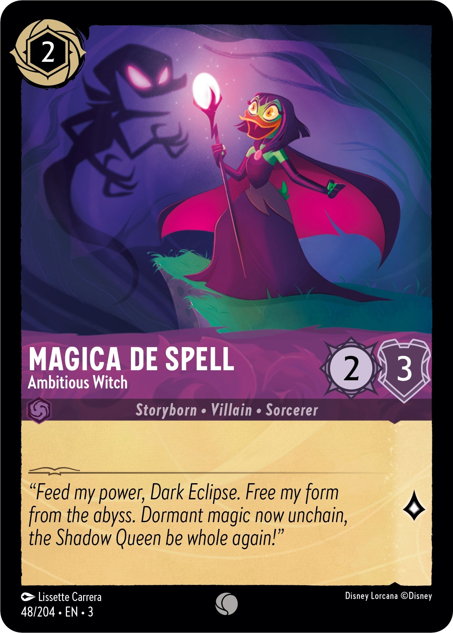 Magica De Spell - Ambitious Witch (48/204) [Into the Inklands] - Trinity Hobby