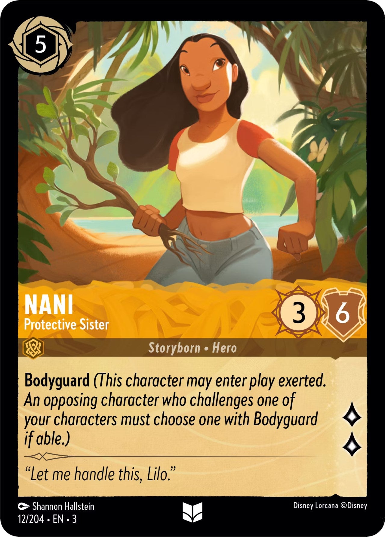 Nani - Protective Sister (12/204) [Into the Inklands] - Trinity Hobby