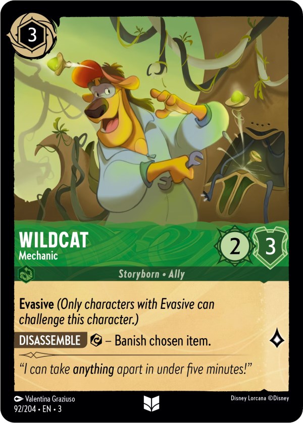 Wildcat - Mechanic (92/204) [Into the Inklands] - Trinity Hobby