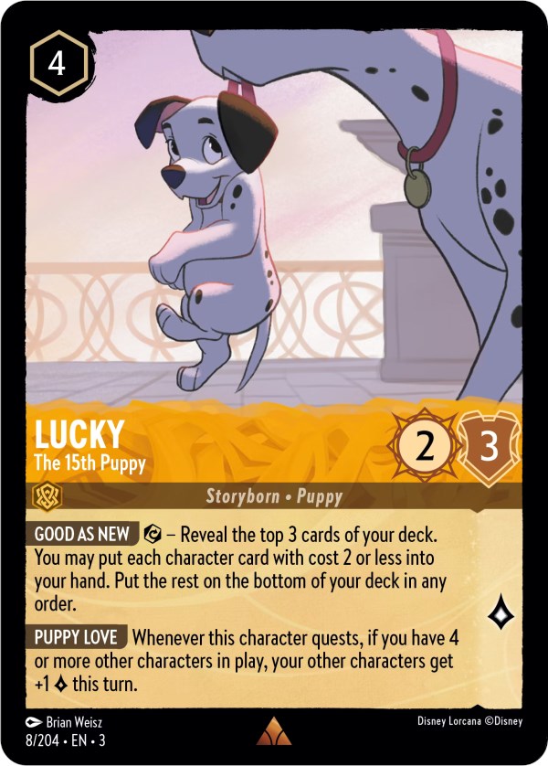 Lucky - The 15th Puppy (8/204) [Into the Inklands] - Trinity Hobby