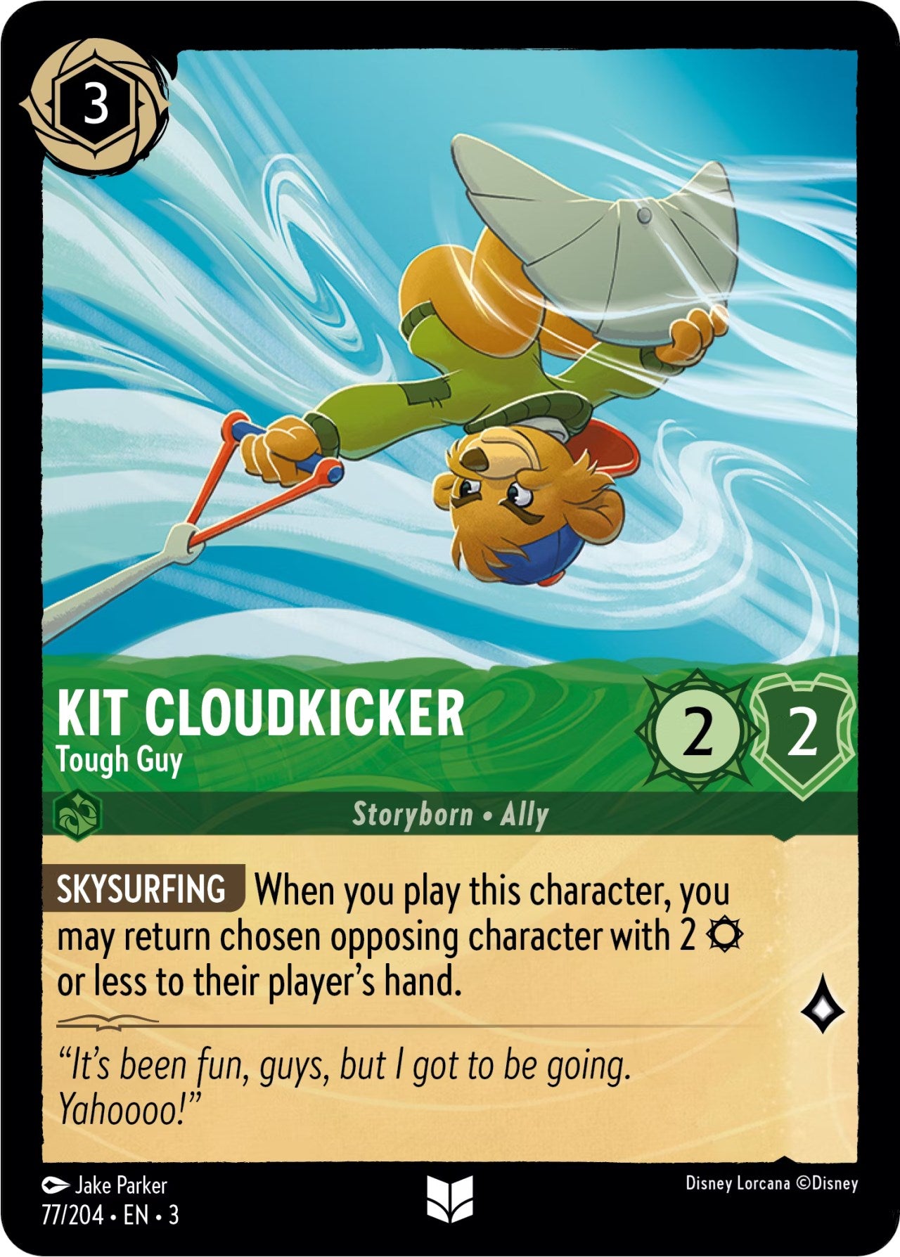Kit Cloudkicker - Tough Guy (77/204) [Into the Inklands] - Trinity Hobby