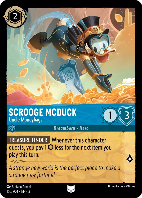 Scrooge McDuck - Uncle Moneybags (155/204) [Into the Inklands] - Trinity Hobby
