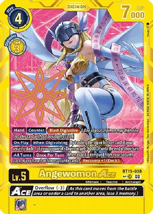 Angewomon Ace (Special Rare) [BT15-038] [Exceed Apocalypse] - Trinity Hobby
