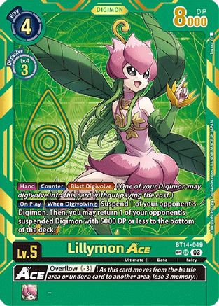Lillymon Ace [BT14-049] [Exceed Apocalypse] - Trinity Hobby