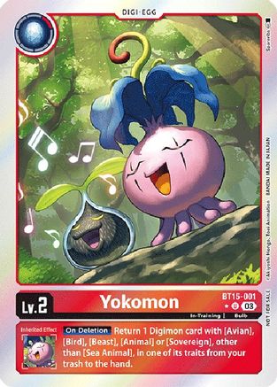 Yokomon [BT15-001] (Exceed Apocalypse Box Promotion Pack) [Exceed Apocalypse Promos] - Trinity Hobby