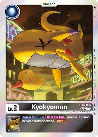 Kyokyomon [BT15-005] (Exceed Apocalypse Box Promotion Pack) [Exceed Apocalypse Promos] - Trinity Hobby