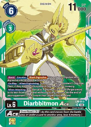 Diarbbitmon Ace [LM-013] (English Exclusive) [Exceed Apocalypse] - Trinity Hobby