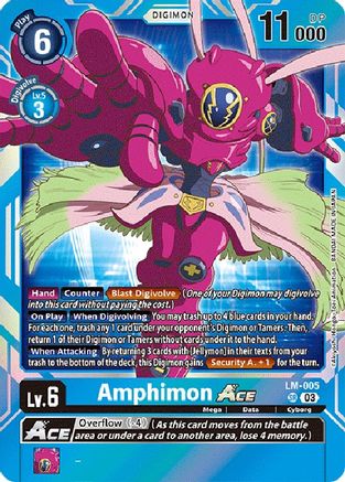 Amphimon Ace [LM-005] (English Exclusive) [Exceed Apocalypse] - Trinity Hobby