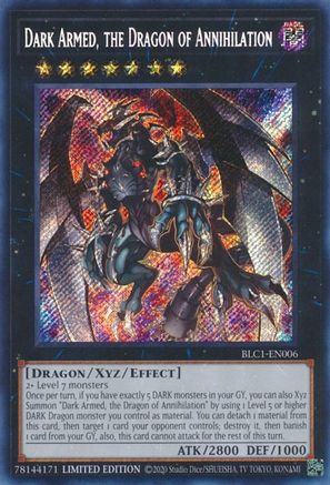 Dark Armed, the Dragon of Annihilation [BLC1-EN006] Secret Rare - Trinity Hobby