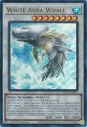 White Aura Whale [BLC1-EN011] Ultra Rare - Trinity Hobby