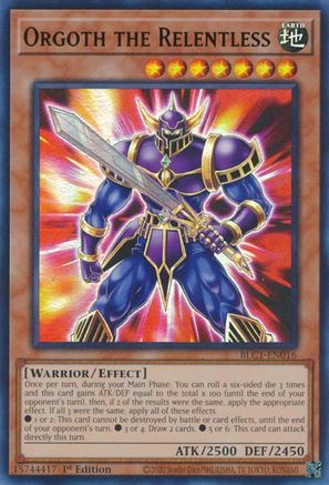 Orgoth the Relentless [BLC1-EN016] Ultra Rare - Trinity Hobby