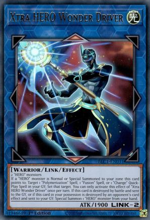 Xtra HERO Wonder Driver [BLC1-EN031] Ultra Rare - Trinity Hobby