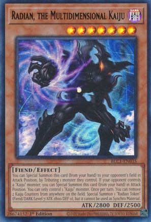 Radian, the Multidimensional Kaiju [BLC1-EN035] Ultra Rare - Trinity Hobby