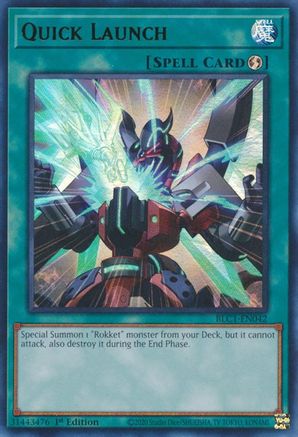 Quick Launch [BLC1-EN042] Ultra Rare - Trinity Hobby