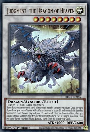 Judgment, the Dragon of Heaven [BLC1-EN046] Ultra Rare - Trinity Hobby