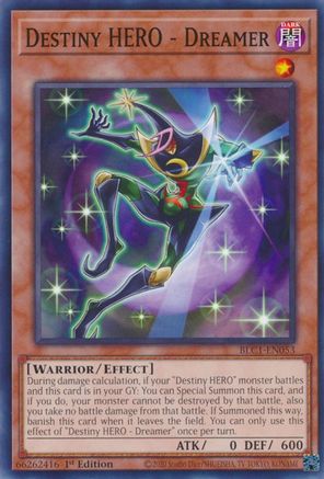Destiny HERO - Dreamer [BLC1-EN053] Common - Trinity Hobby