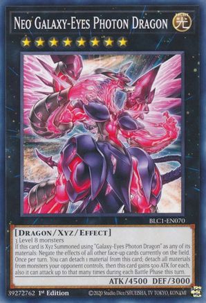 Neo Galaxy-Eyes Photon Dragon [BLC1-EN070] Common - Trinity Hobby