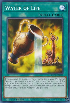 Water of Life [BLC1-EN077] Common - Trinity Hobby