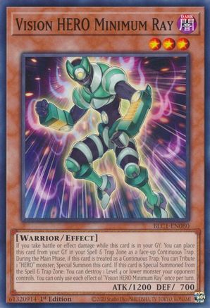 Vision HERO Minimum Ray [BLC1-EN080] Common - Trinity Hobby