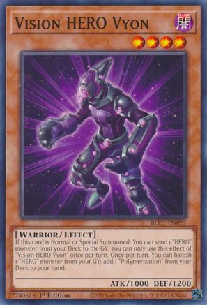 Vision HERO Vyon [BLC1-EN097] Common - Trinity Hobby