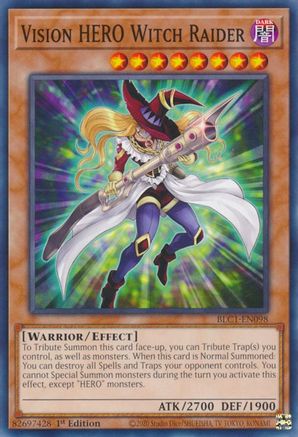 Vision HERO Witch Raider [BLC1-EN098] Common - Trinity Hobby