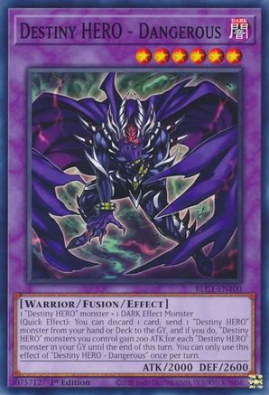 Destiny HERO - Dangerous [BLC1-EN100] Common - Trinity Hobby