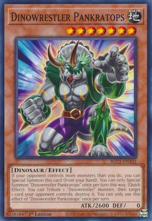 Dinowrestler Pankratops [BLC1-EN102] Common - Trinity Hobby