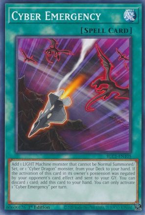 Cyber Emergency [BLC1-EN105] Common - Trinity Hobby