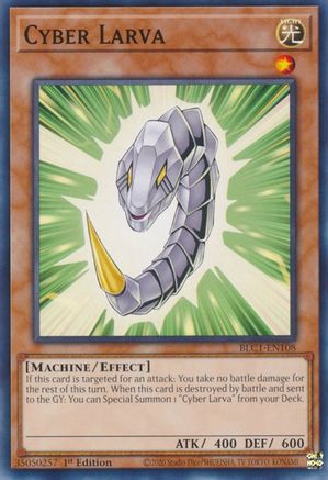 Cyber Larva [BLC1-EN108] Common - Trinity Hobby