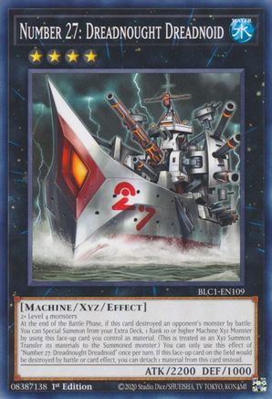 Number 27: Dreadnought Dreadnoid [BLC1-EN109] Common - Trinity Hobby