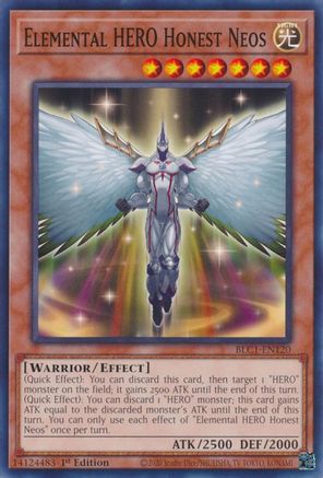 Elemental HERO Honest Neos [BLC1-EN120] Common - Trinity Hobby