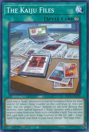 The Kaiju Files [BLC1-EN123] Common - Trinity Hobby