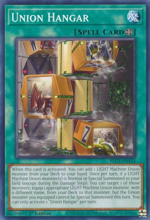 Union Hangar [BLC1-EN124] Common - Trinity Hobby