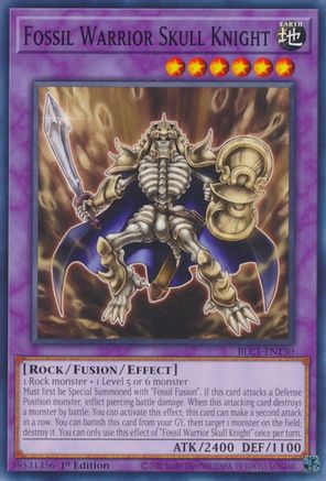 Fossil Warrior Skull Knight [BLC1-EN130] Common - Trinity Hobby