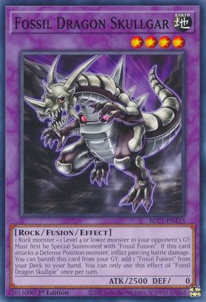 Fossil Dragon Skullgar [BLC1-EN133] Common - Trinity Hobby