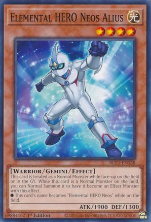 Elemental HERO Neos Alius [BLC1-EN138] Common - Trinity Hobby